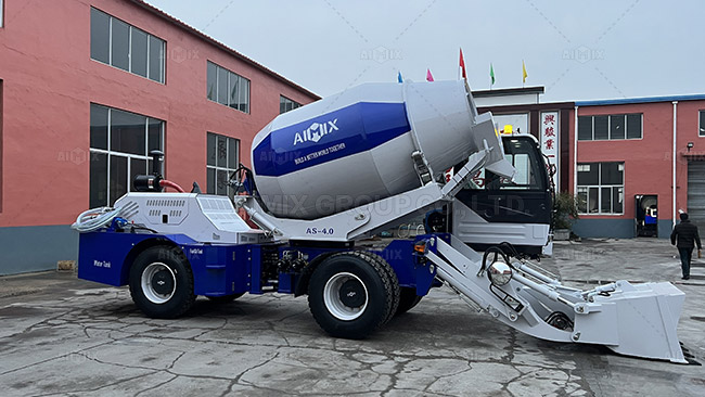 AS4.0D Self Loading Concrete Mixer Was Shipped To Antigua and Barbuda