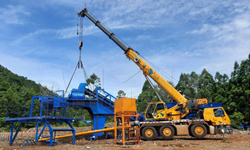 AJY35-Mobile-Batching-Plant-Was-Installed-In-Indonesia