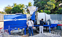 Aimix-ABJZ40C-Concrete-Mixer-Pump-Working-in-Philippines-01