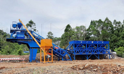 Mobile-Batching-Plant-Was-Installed-In-Indonesia