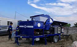 AIMIX ABJZ40 Concrete Mixer with Pump Working in the Philippines