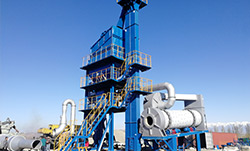 AIMIX-ALQ-80 Asphalt plant in Kyrgyzstan