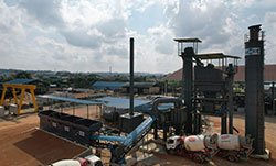 AIMIX-ALQ90-Asphalt-Mixing Plant in Indonesia