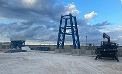 AJ50 Concrete mixing Plant Installed in the Dominican Republic