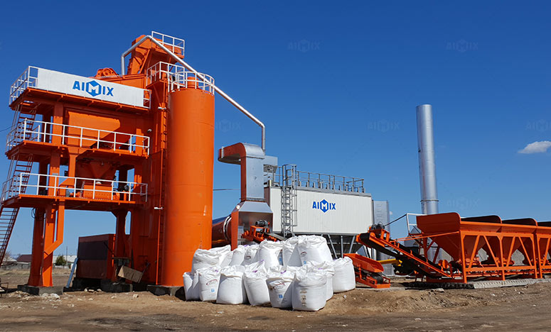 ALQ-80 Asphalt plant in Russia