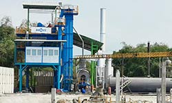 ALQ100-Asphalt-Batch-Mixing Plant in Indonesia