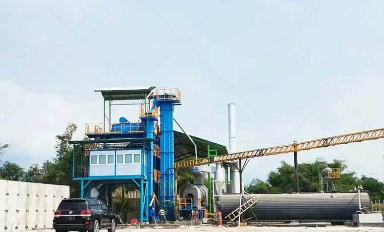 ALQ100-Asphalt-Mixing Plant in Indonesia