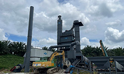 Aimix-ALQ120-Asphalt-Mixing Plant in Malaysia