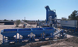 Aimix-ALQ80-Asphalt-Mixing Plant in Uzbekistan