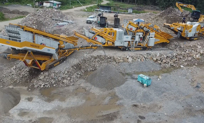 Mobile Crushing Plant in Malaysia