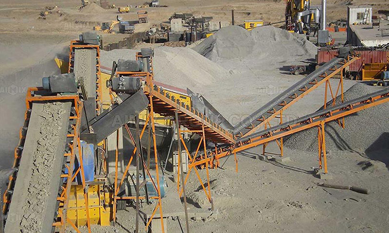 Stationary crusher plant in-Afghanistan