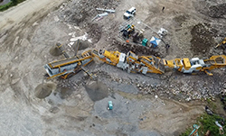 Tracked Mobile Crushing Plant in Malaysia