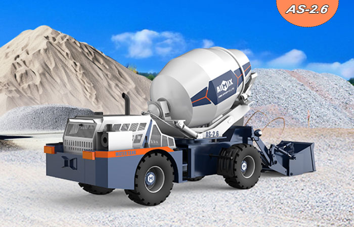 2.6-cbm-Self-loading-Concrete-Mixer