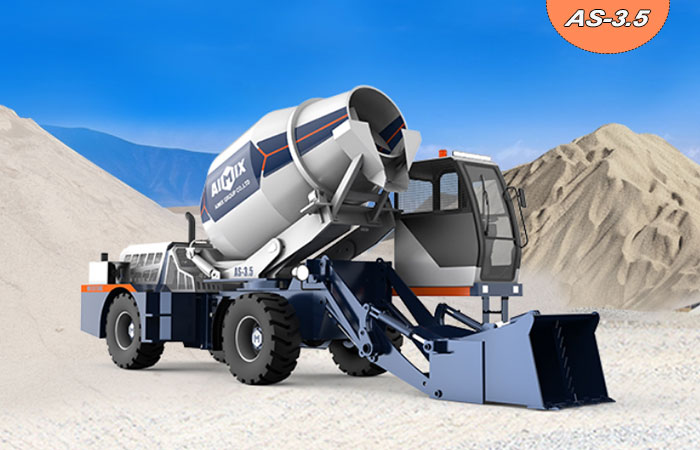 3.5-cbm-Self-loading-Concrete-Mixer