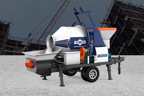 ABJZ40D concrete mixer pump