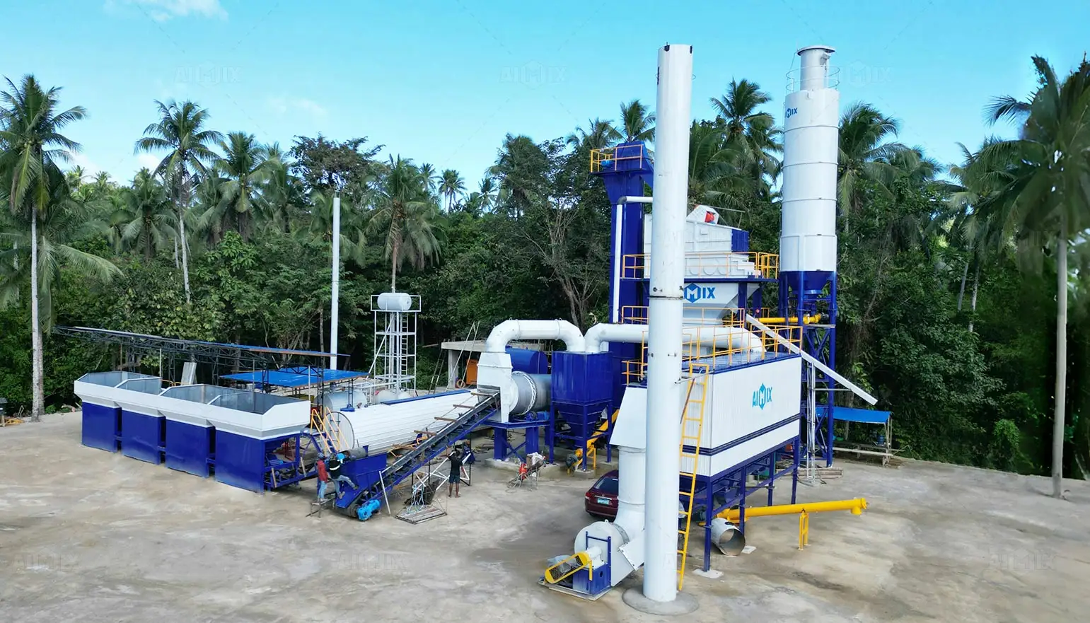 ALQ80-asphalt-mixing-plant-in-the-Philippines