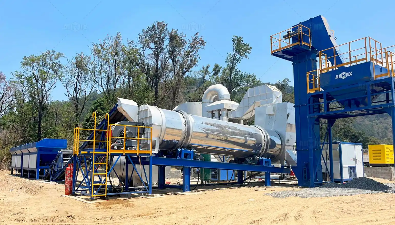 ALT120-mobile-asphalt-mixing-plant-in-Guatemala