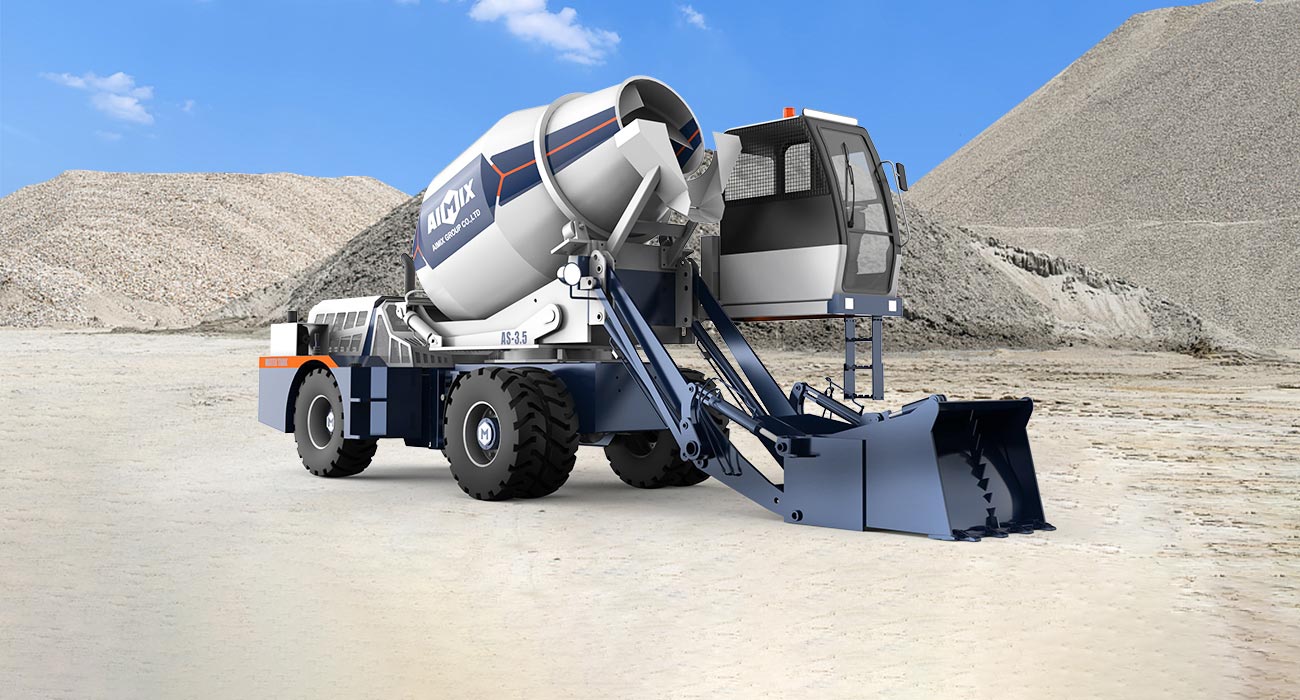 self loader mixer