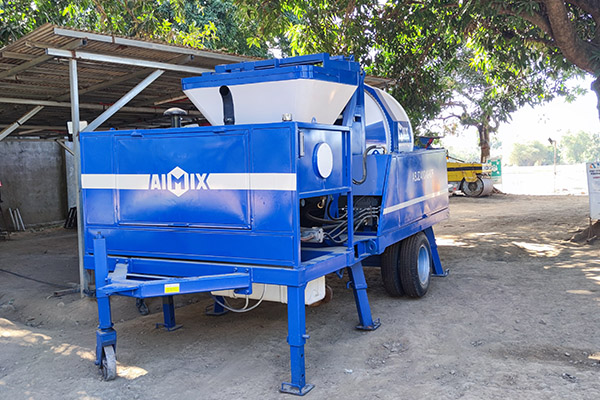 ABJZ40C concrete mixer pump ph