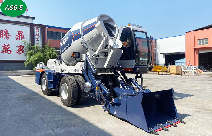 as6.5 self loader mixer green