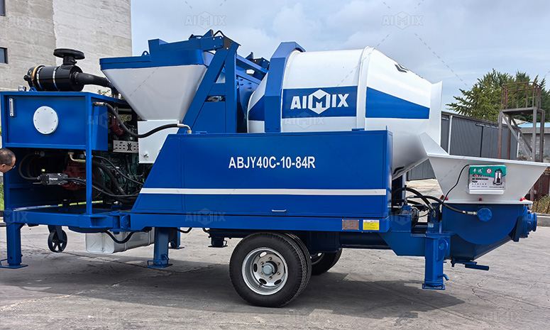 ABJY40C concrete mixer pump Guatemala