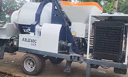 ABJZ40C concrete mixer pump philippines 1