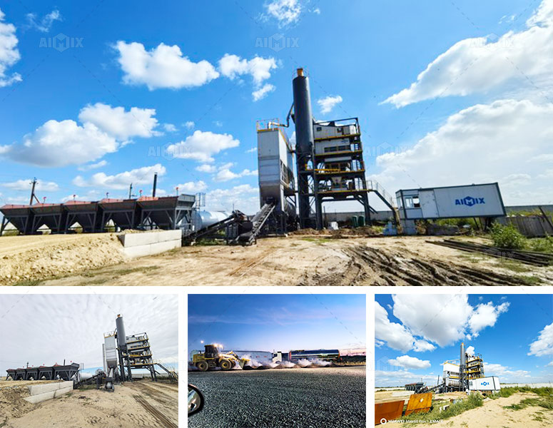 ALQ160-asphalt-mixing-plant-in-Kazakhstan