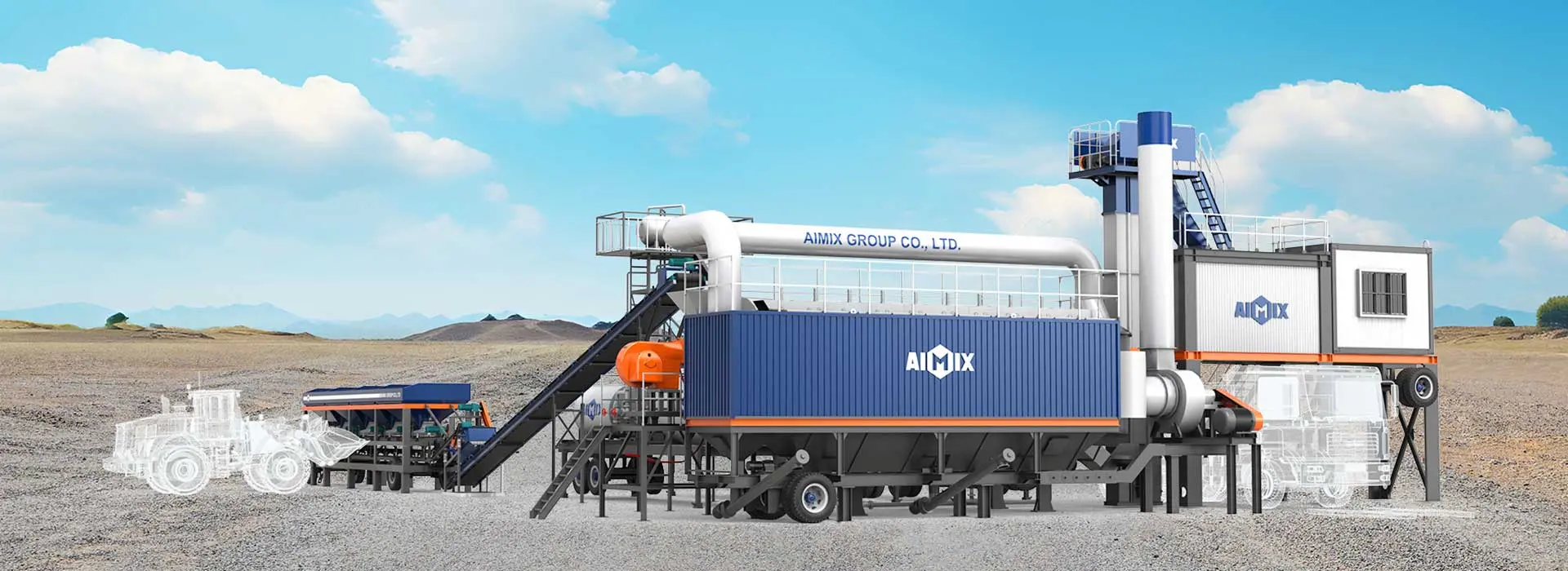 asphalt drum mix plant